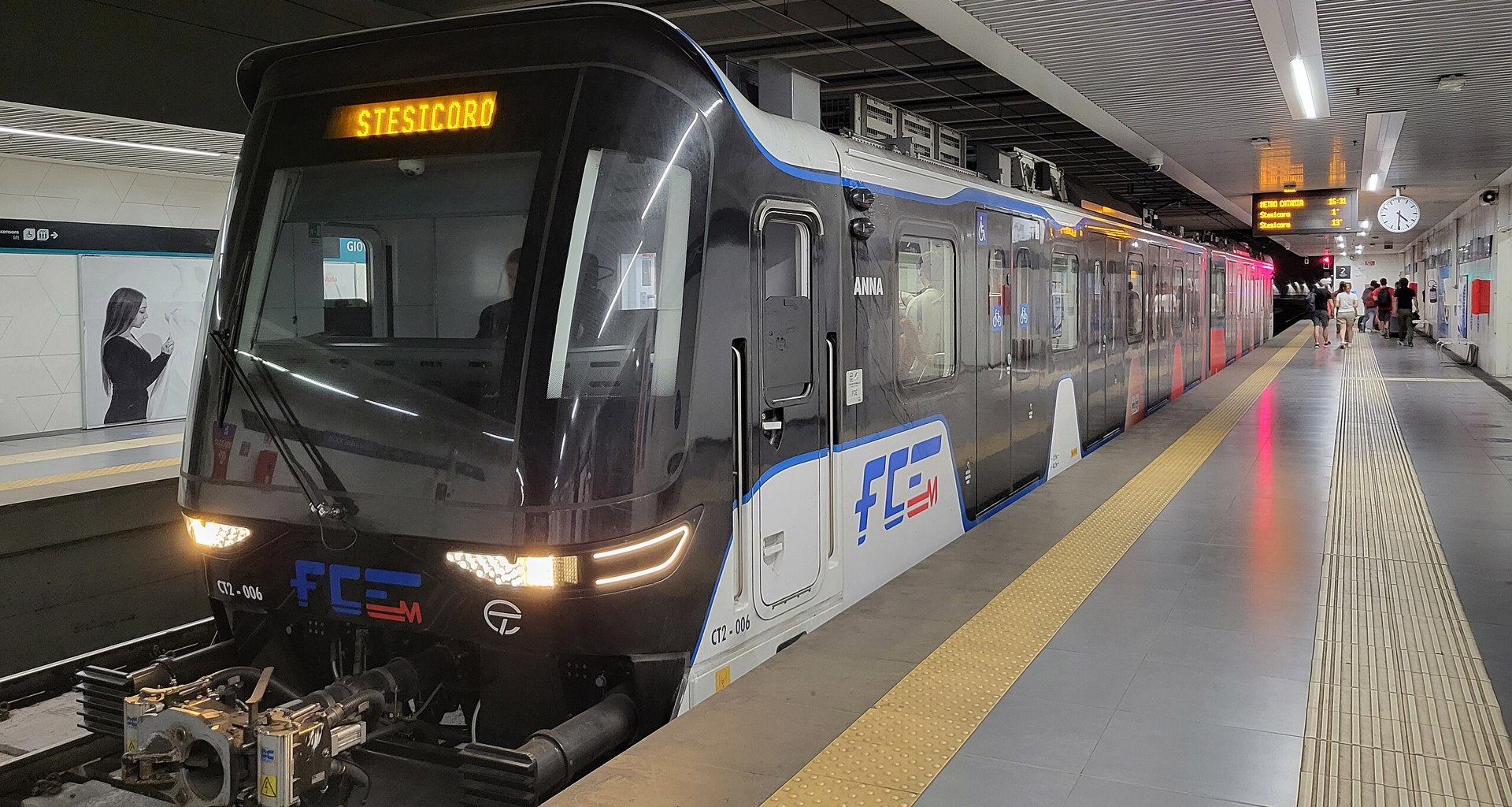 Immagine Metropolitana di Catania (FCE): orari ufficiali sempre aggiornati con Moovle